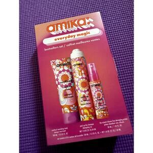 Amika Everyday Magic Bestsellers Set hair mask, dry shampoo, detangling primer